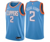 Women's Nike Los Angeles Clippers #2 Shai Gilgeous-Alexander Swingman Blue NBA Jersey - City Edition