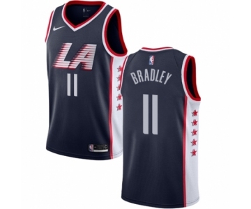 Youth Nike Los Angeles Clippers #11 Avery Bradley Swingman Navy Blue NBA Jersey - City Edition