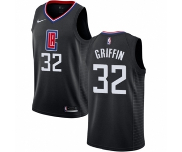 Youth Nike Los Angeles Clippers #32 Blake Griffin Authentic Black Alternate NBA Jersey Statement Edition