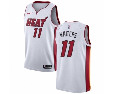 Men's Nike Miami Heat #11 Dion Waiters Swingman NBA Jersey - Association Edition