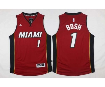 nba jersey miami heat #1 bosh red[2016 new]