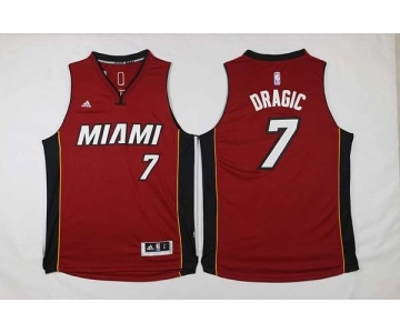 nba jersey miami heat #7 dragic red[2016 new]