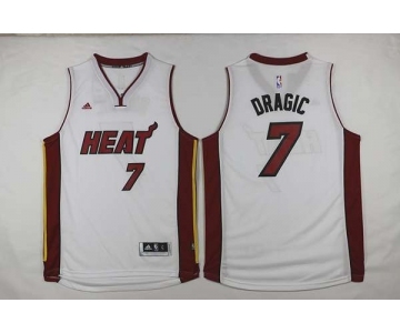 nba jersey miami heat #7 dragic white[2016 new]