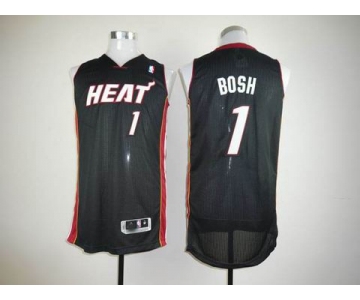 nba miami heat #1 chris bosh black[revolution 30]