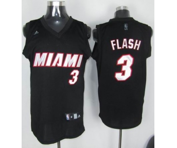 nba miami heat #3 flash  black