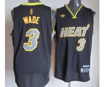 nba miami heat #3 wade black[2013 new]