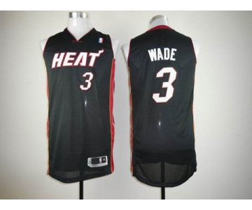 nba miami heat #3 wade black[revolution 30]