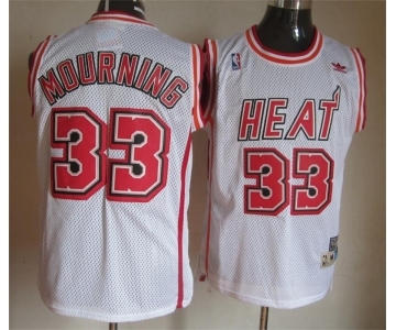 nba miami heat #33 mourning white[fans edition]