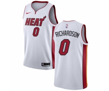 Women's Nike Miami Heat #0 Josh Richardson Swingman NBA Jersey - Association Edition