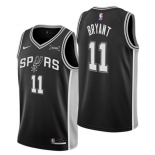 Men's San Antonio Spurs #11 Carter Bryant Black Icon Edition Stitched Basketball Jersey
