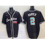 Men's San Antonio Spurs #2 Dylan Harper Black Stitched Baseball Jerseys Men's San Antonio Spurs #2 Dylan Harper Black Stitched Baseball Jerseys