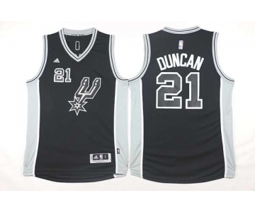 nba san antonio spurs #21 tim duncan black[2016 new]