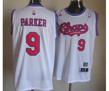 nba san antonio spurs #9 tony parker white[2013 new revolution 30 swingman]