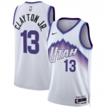 Men's Utah Jazz #13 Walter Clayton Jr. White 2025 Association Edition Stitched Basketball Jersey Men's Utah Jazz #13 Walter Clayton Jr. White 2025 Association Edition Stitched Basketball Jersey