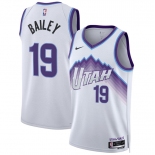 Men's Utah Jazz #19 Ace Bailey White 2025 Association Edition Stitched Basketball Jersey Men's Utah Jazz #19 Ace Bailey White 2025 Association Edition Stitched Basketball Jersey
