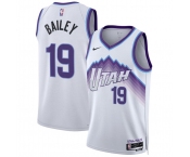 Men's Utah Jazz #19 Ace Bailey White 2025 Association Edition Stitched Basketball Jersey Men's Utah Jazz #19 Ace Bailey White 2025 Association Edition Stitched Basketball Jersey