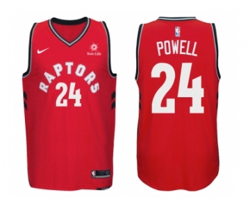 Nike NBA Toronto Raptors #24 Norman Powell Jersey 2017-18 New Season Red Jersey