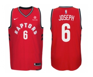 Nike NBA Toronto Raptors #6 Cory Joseph Jersey 2017-18 New Season Red Jersey