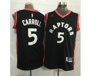 Toronto Raptors #5 DeMarre Carroll Black Stitched NBA Jersey