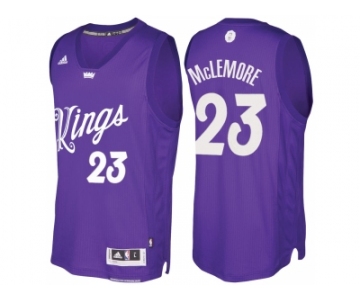 Men's Sacramento Kings #23 Ben McLemore Purple 2016 Christmas Day NBA Swingman Jersey