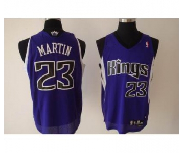 nba sacramento kings #23 martin purple(fans edition)