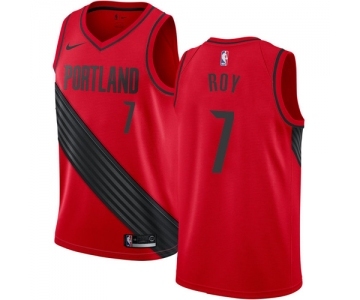 Men's Nike Portland Trail Blazers #7 Brandon Roy Swingman Red Alternate NBA Jersey Statement Edition