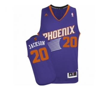 Men Adidas Phoenix Suns #20 Josh Jackson Swingman Purple Road NBA Jersey