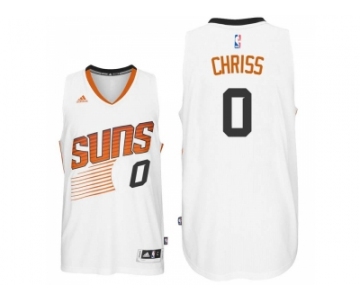 Men's Phoenix Suns #0 Marquese Chriss White Home Swingman Jersey