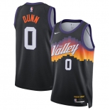 Men's Phoenix Suns #0 Ryan Dunn Black 2025-26 City Edition Stitched Basketball Jersey Men's Phoenix Suns #0 Ryan Dunn Black 2025-26 City Edition Stitched Basketball Jersey