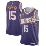 Men's Phoenix Suns #15 Devin Booker Purple 2026 Icon Edition Stitched Basketball Jersey