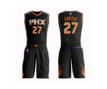Men's Phoenix Suns #27 Jevon Carter Authentic Black Basketball Suit Jersey - Statement Edition
