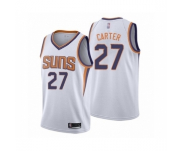 Men's Phoenix Suns #27 Jevon Carter Authentic White Basketball Jersey - Association Edition