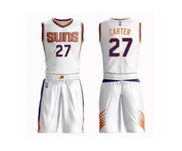 Men's Phoenix Suns #27 Jevon Carter Swingman White Basketball Suit Jersey - Association Edition