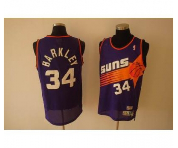 nba phoenix suns #34 barkley purple(Fans Edition)