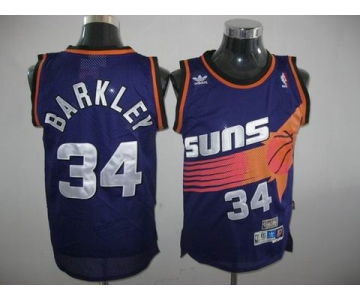 nba phoenix suns #34 barkley purple