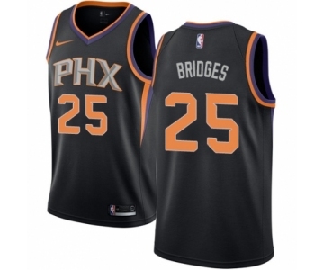 Women's Nike Phoenix Suns #25 Mikal Bridges Authentic Black NBA Jersey Statement Edition