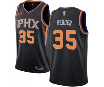 Women's Nike Phoenix Suns #35 Dragan Bender Authentic Black Alternate NBA Jersey Statement Edition