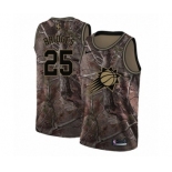 Youth Nike Phoenix Suns #25 Mikal Bridges Swingman Camo Realtree Collection NBA Jersey