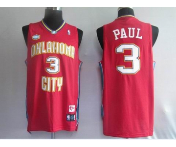 nba new orleans hornets #3 paul red(fans edition)