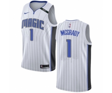 Men's Nike Orlando Magic #1 Tracy Mcgrady Swingman NBA Jersey - Association Edition