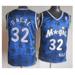 nba orlando magic # 32 o'neal blue