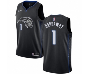 Women's Nike Orlando Magic #1 Penny Hardaway Swingman Black NBA Jersey - City Edition