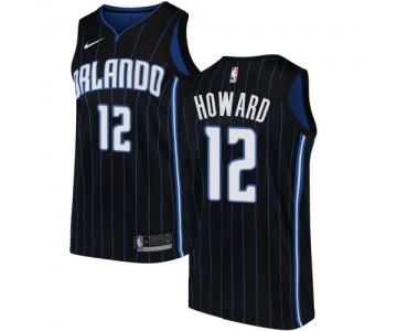 Women's Nike Orlando Magic #12 Dwight Howard Authentic Black Alternate NBA Jersey Statement Edition