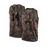 Women's Nike Charlotte Hornets #14 Michael Kidd-Gilchrist Swingman Camo Realtree Collection NBA Jersey