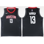 Men Houston Rockets #13 James Harden Black NBA Swingman Jersey