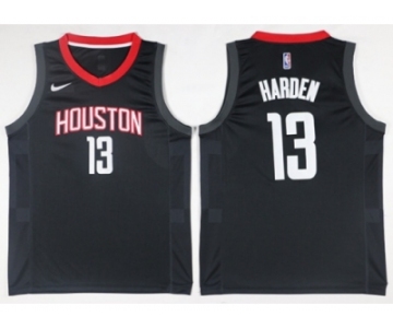 Men Houston Rockets #13 James Harden Black NBA Swingman Jersey