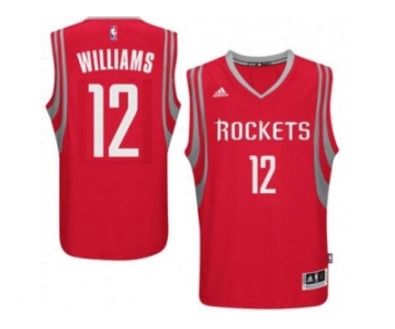 Men's Houston Rockets #12 Lou Williams adidas Red Swingman climacool Jersey