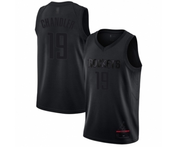Men's Houston Rockets #19 Tyson Chandler Swingman Black MVP Basketball Jersey