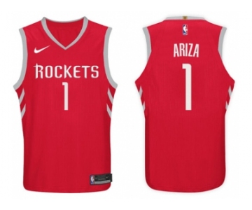 Nike NBA Houston Rockets #1 Trevor Ariza Jersey 2017-18 New Season Red Jersey