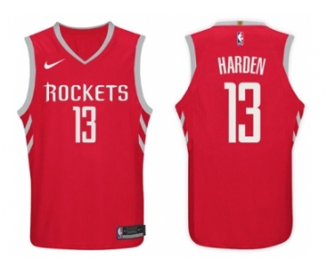 Nike NBA Houston Rockets #13 James Harden Jersey 2017-18 New Season Red Jersey